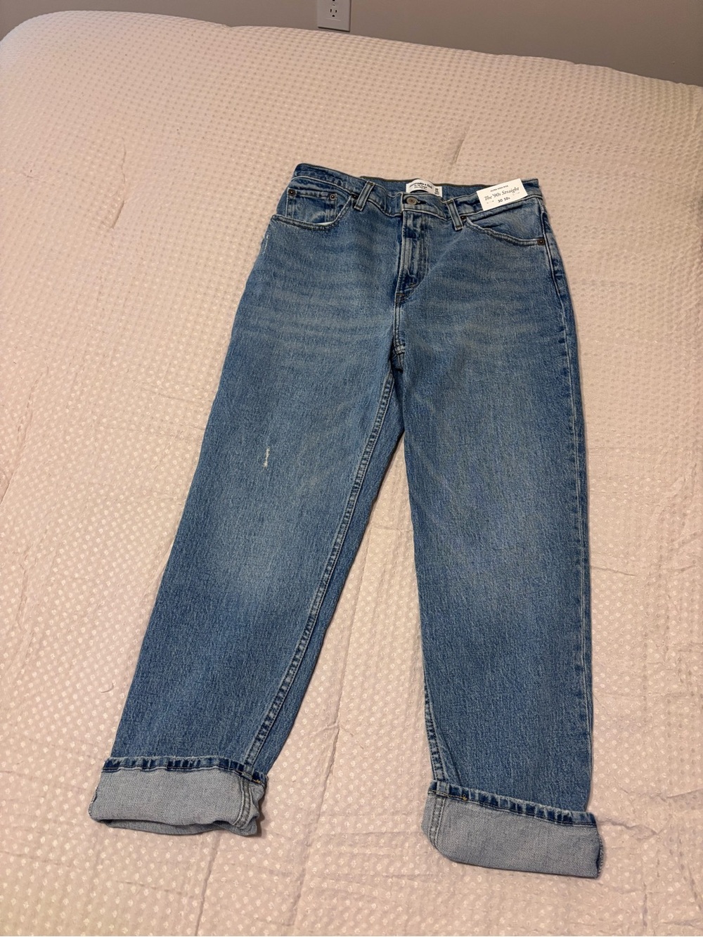 Abercrombie & Fitch 90’s Straight Ultra High Rise - Picture 2 of 4